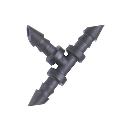 Raindrip Raindrip 1/4 in. Barbed Drip Irrigation Tee 10 pk 307010B